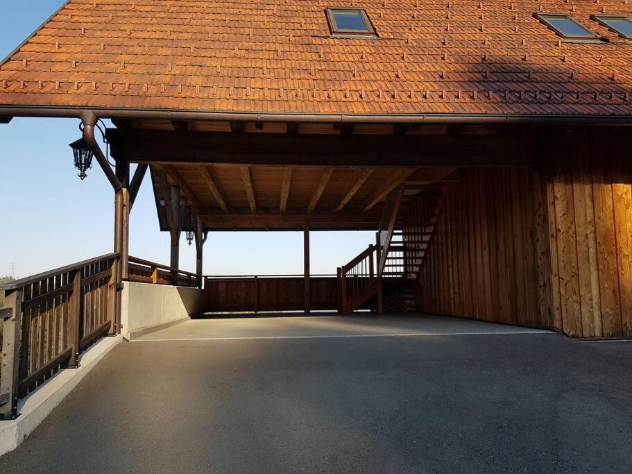Chalet Südsteiermark: Alpine Luxury with Infinity Pool and Panoramic Views Schwanberg Exterior photo
